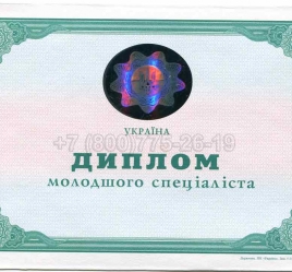 Диплом Техникума Украины 2006г в Симферополе